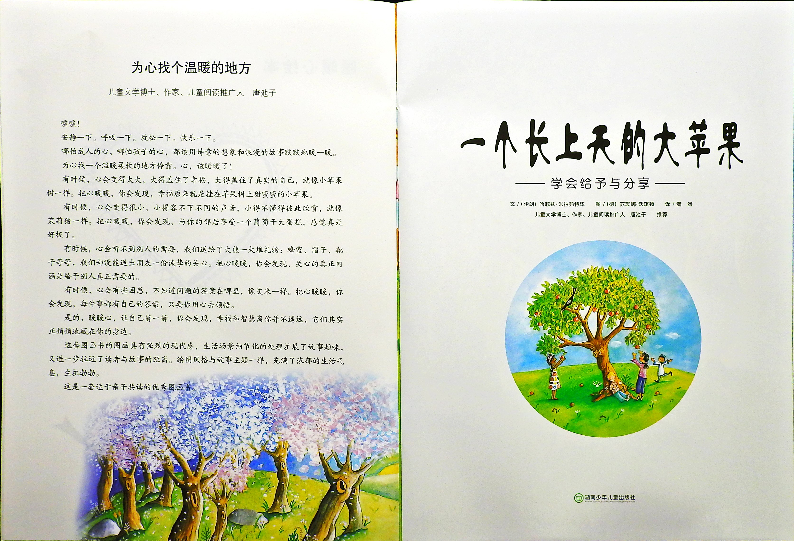 一个长上天的大苹果 (03),绘本,绘本故事,绘本阅读,故事书,童书,图画书,课外阅读